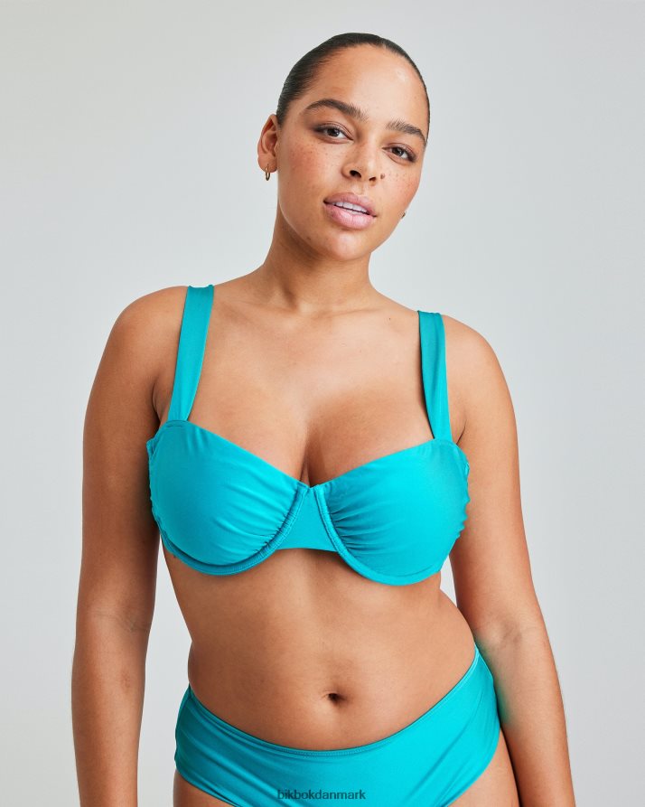 Bik Bok iw palma top T84NL373 tøj mørk turkis