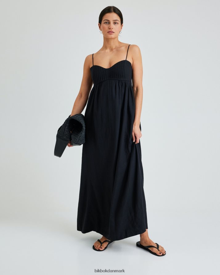 Bik Bok dw luft linned T84NL68 tøj sort