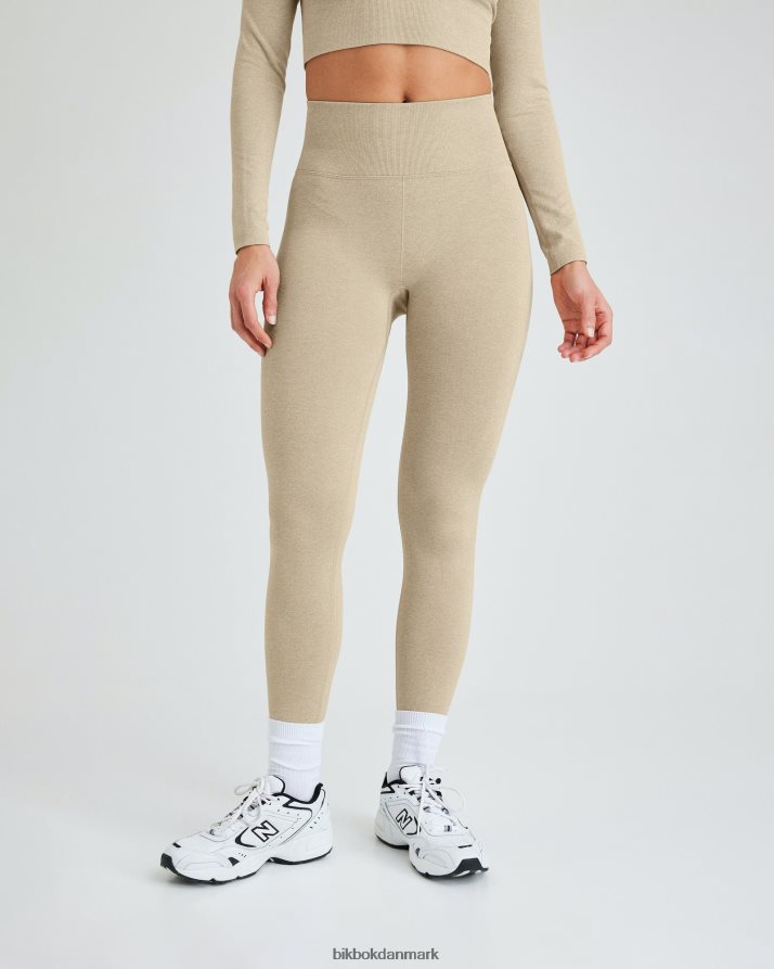Bik Bok nw grundlæggende sømløse strømpebukser T84NL419 tøj lysebrun