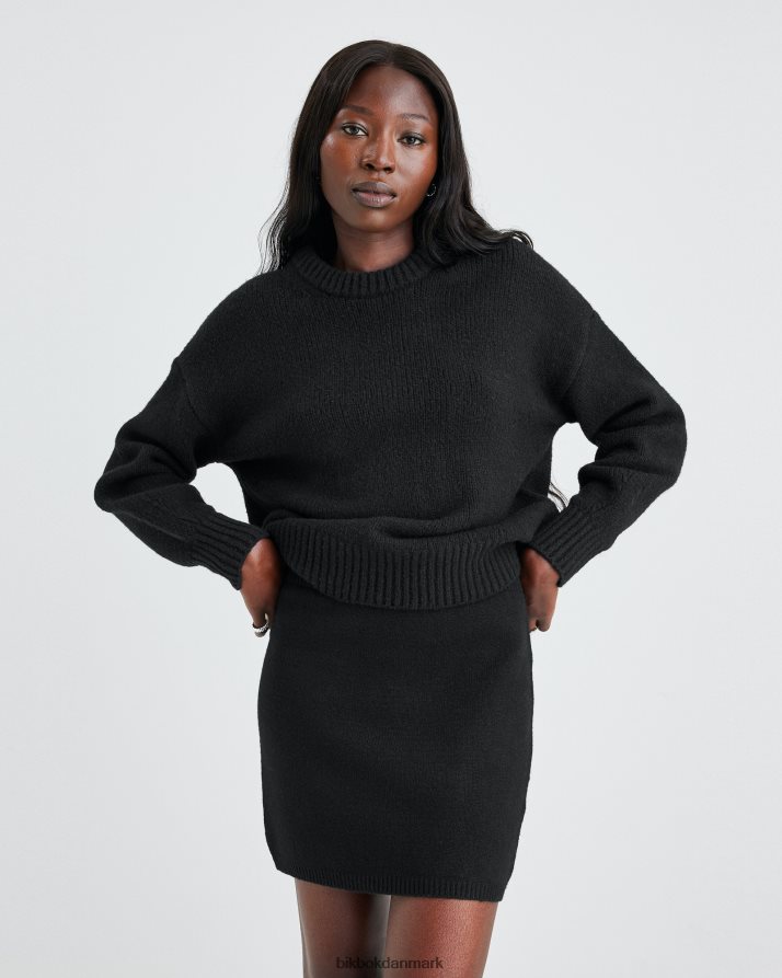 Bik Bok dk bliver sammen T84NL446 tøj sort Bik Bok dk bliver sammen T84NL446 tøj sort