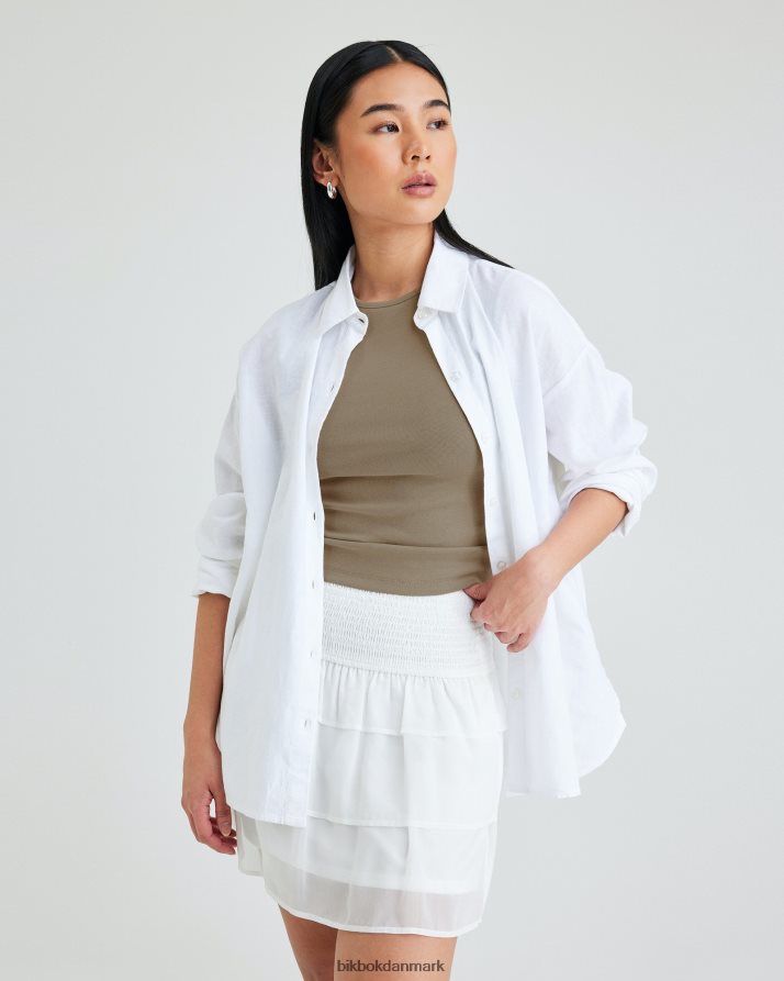 Bik Bok dws blomstrer T84NL445 tøj off white Bik Bok dws blomstrer T84NL445 tøj off white