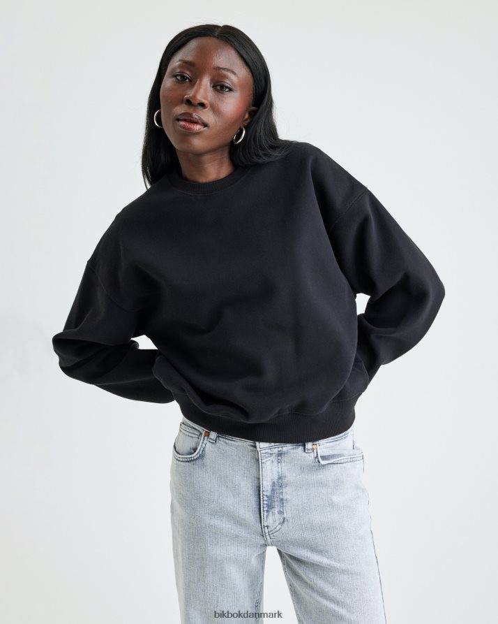 Bik Bok sh base crewneck T84NL114 tøj sort