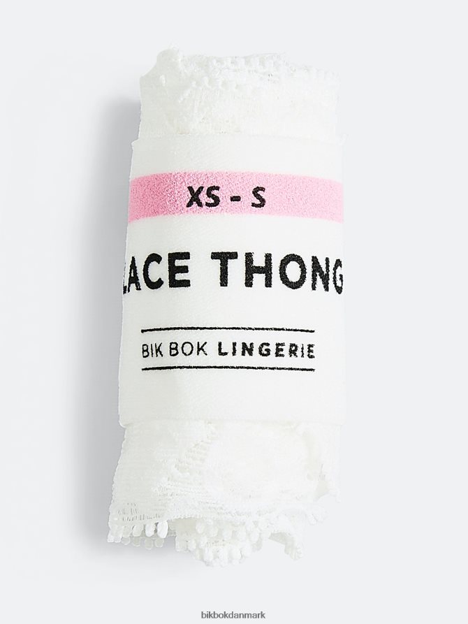 Bik Bok blonderstreng T84NL467 tøj hvid